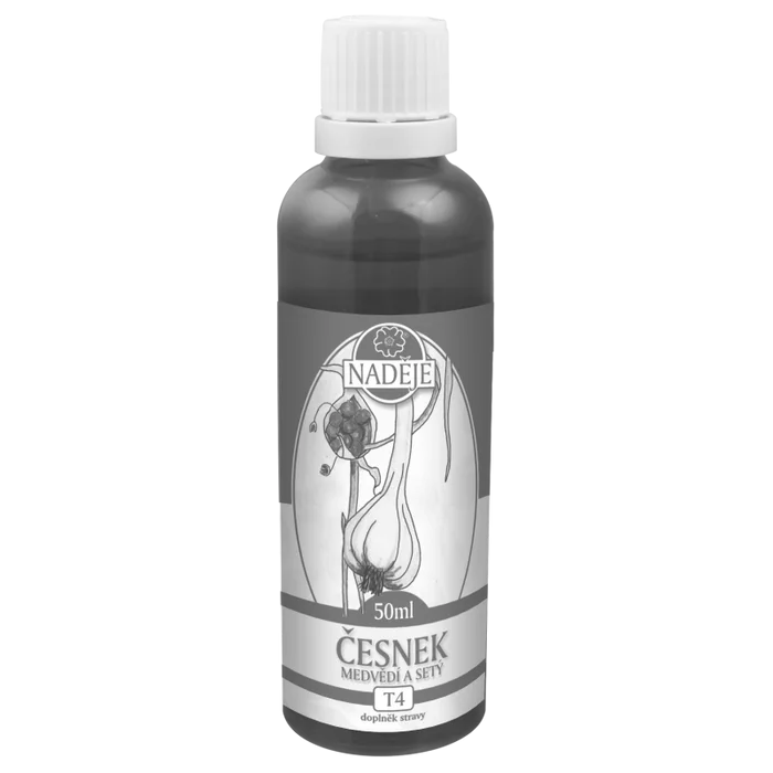 Naděje Tinktura z bylin Česnek medvědí a setý 50ml